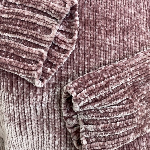 ORVIS Chenille Cozy Pullover V-neck Sweater Oversized Small Soft Fall Winter - Picture 6 of 8